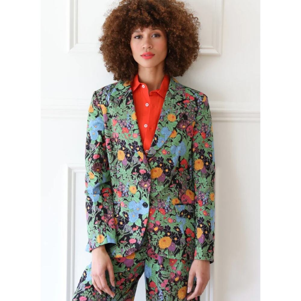 Mille Marianne‎ Blazer in Botanica XXS Floral NWT